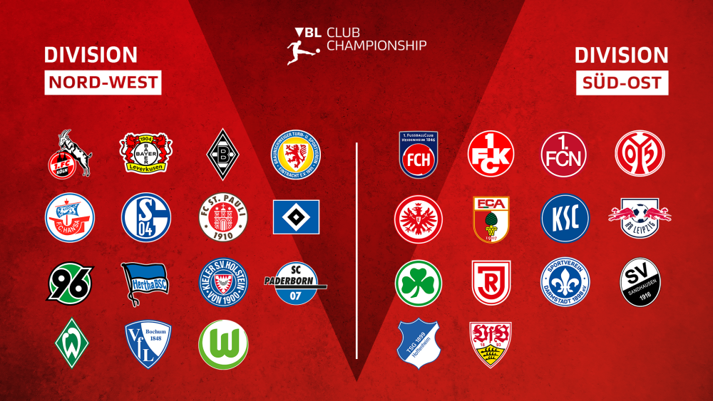 Virtual Bundesliga 2023-24 - Club Championship - FIFA 23: tabela